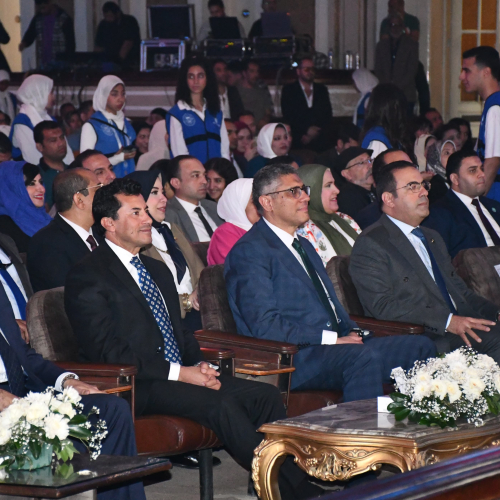 بالصور .. وزير الشباب يشهد ختام مهرجان ابداع 13