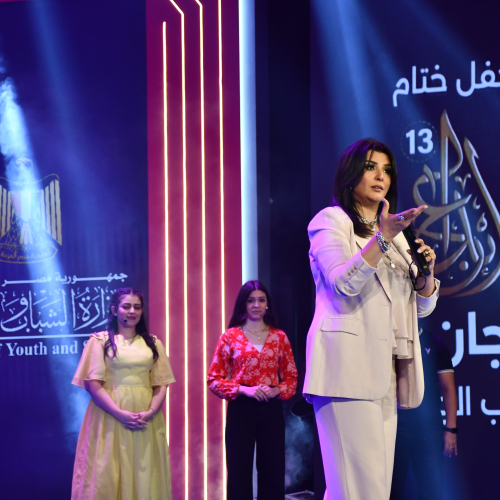 بالصور .. وزير الشباب يشهد ختام مهرجان ابداع 13