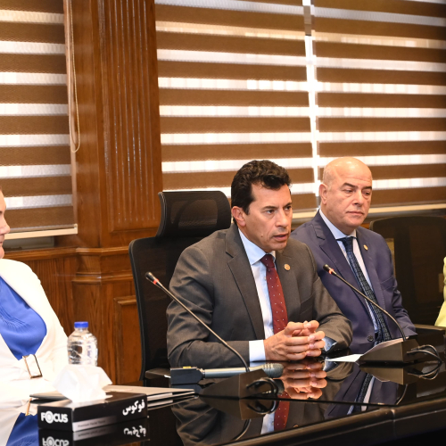 وزير الشباب والرياضة يشهد مراسم توقيع بروتوكول تعاون بين الوزارة والمجلس القومي للطفولة والامومة