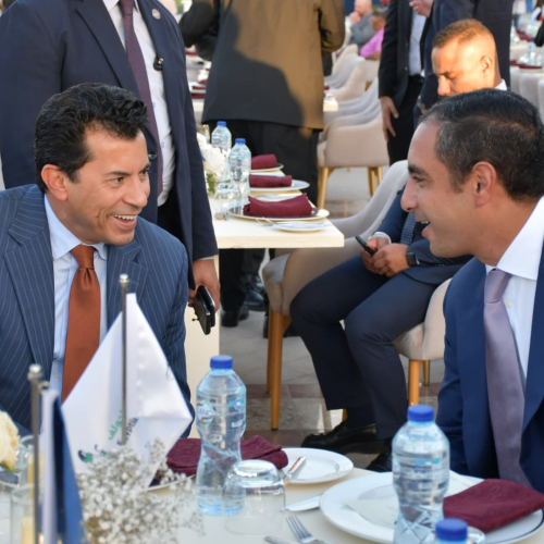 وزير الشباب والرياضة يفتتح البطولة العربية للجولف للناشئين والناشئات بمشاركة 12 دولة عربية