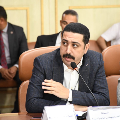 وزير الشباب والرياضة يلتقي باعضاء مجلسي النواب والشيوخ بمحافظة بني سويف