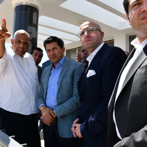 وزير الشباب ومحافظ بني سويف يتفقدون الأنشطة والمشروعات داخل مركز التنمية الشبابية