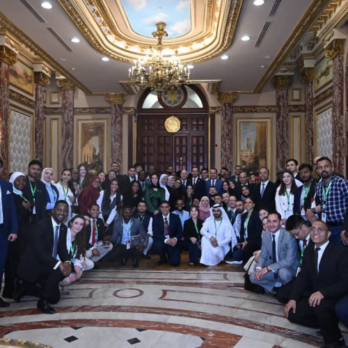 وزير الشباب يشهد الجلسة الحوارية بمجلس الشيوخ للمشاركين بمنحة ناصر للقيادة الدولية في نسختها الخامسة
