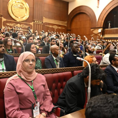 وزير الشباب يشهد الجلسة الحوارية بمجلس الشيوخ للمشاركين بمنحة ناصر للقيادة الدولية في نسختها الخامسة