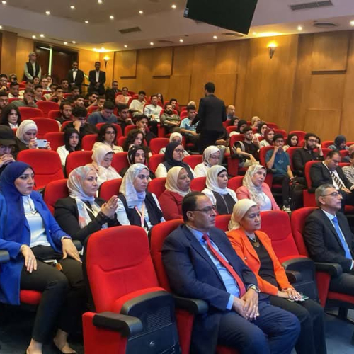 صبحى فى ندوة  بالجامعه العربية المفتوحه  : الرياضه والثقافة والفن عناصر بناء الإنسان