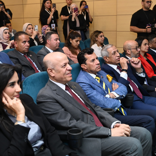 وزير الشباب والرياضة يشهد فعاليات منتدى "شباب يقود شباب" بالأكاديمية العربية للعلوم والتكنولوجيا