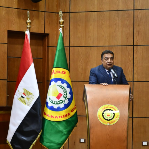وزير الشباب والرياضة ومحافظ الدقهلية في لقاء حواري مفتوح مع شباب القوي الشبابية بالمحافظة