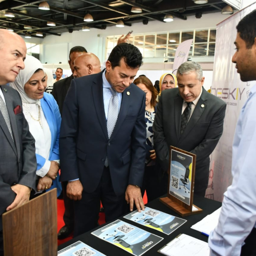 وزير الشباب يفتتح ملتقي " توظيف مصر