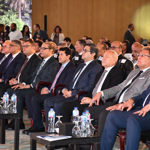 وزير الشباب والرياضة يشهد انطلاق النسخة الخامسة من مؤتمر أخبار اليوم العقاري