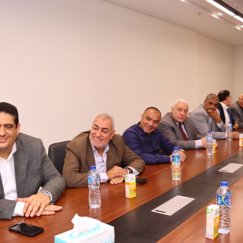 وزير الشباب والرياضة ومحافظ دمياط يجتمعان مع نواب مجلسي النواب والشيوخ