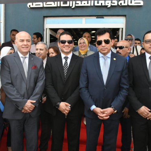وزير الشباب يفتتح ملتقي " توظيف مصر