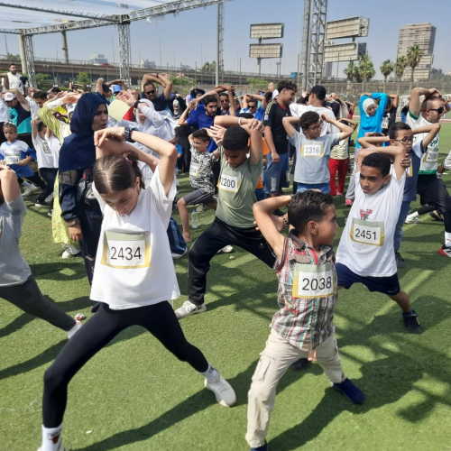 تنظيم يومًا رياضيًا للتوعية بأهمية الرياضة لصحة القلب بالتعاون مع نقابة أطباء القاهرة