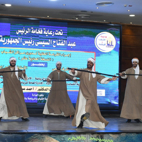 وزير الشباب والرياضة يشهد مراسم اجراء دوري مراكز الشباب بمحافظة القاهرة
