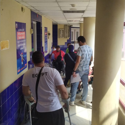فحوصات طبية شاملة للاعبي الجمباز بالأكاديميات الرياضية و اللجنة البارالمبية