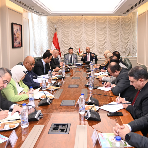 وزير الشباب يلتقي وزير العمل لبحث التعاون في مجالات التوظيف والتدريب المهني