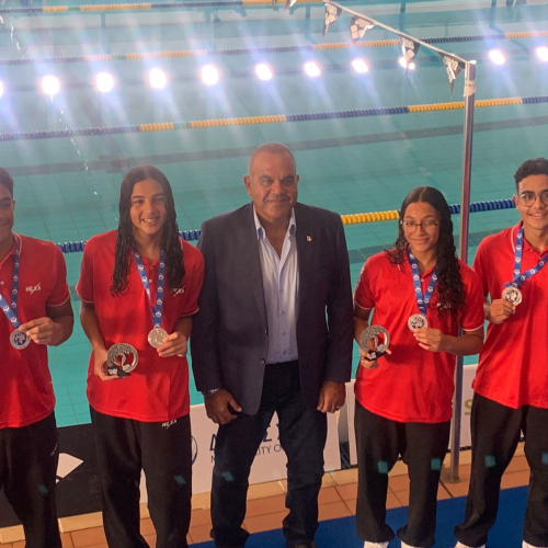 وزير الشباب والرياضة يهنئ منتخب السباحة بالزعانف بعد حصد 4 ميداليات في بطولة العالم باليونان ويؤكد استمرار الدعم لأبطال المستقبل
