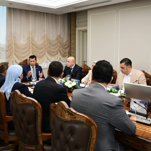 وزير الشباب يبحث مع ممثل صندوق الأمم المتحدة للسكان عددًا من ملفات العمل المشتركة