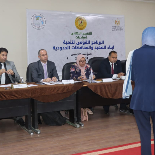 بدء اجراء التقييم النهائي لمبادرات البرنامج القومي لتنمية أبناء الصعيد والمحافظات الحدودية