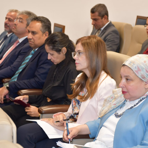 وزير الشباب  يلتقى بالسفراء المنتقلين للعمل  بالسفارات والبعثات المصرية بالخارج