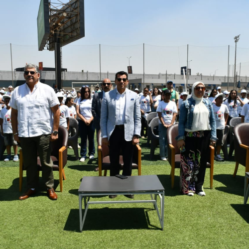 وزير الشباب يشهد فعاليات مهرجان خطوة نحو حياة أفضل بنادي النادي شيراتون