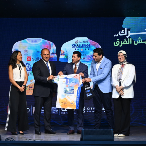 وزير الشباب والرياضة يشهد وقائع المؤتمر الصحفي للإعلان عن النسخة الرابعة من مشروع "30 يوم تحدي" وماراثون العلمين