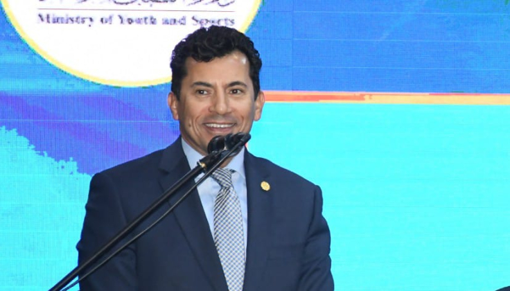 وزير الشباب والرياضة يشهد مراسم اجراء دوري مراكز الشباب بمحافظة القاهرة