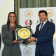 وزير الشباب والرياضة يشهد حفل تكريم أبطال الاسكواش ويشيد بإنجازاتهم الدولية