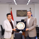 محافظ دمياط يستقبل وزير الشباب والرياضة بديوان عام المحافظة