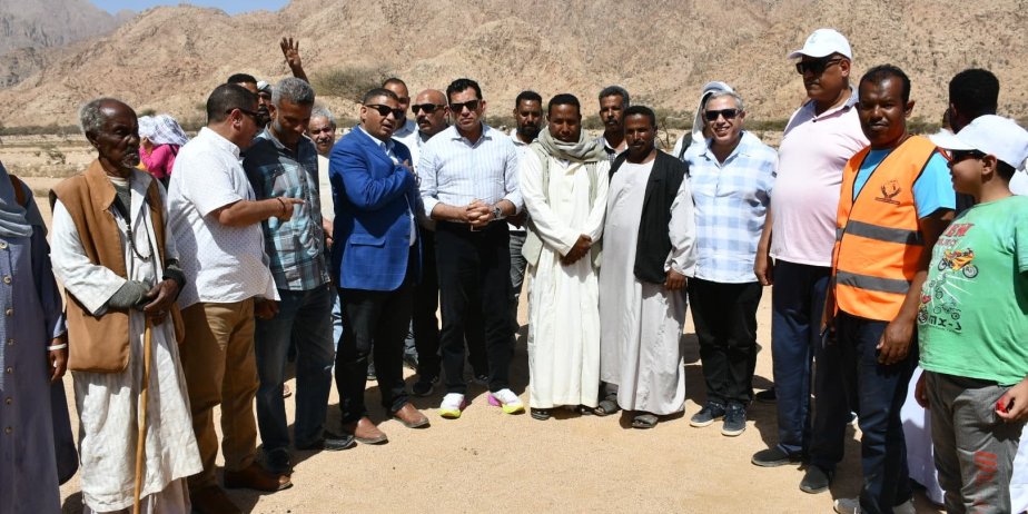 وزير الشباب والرياضة يزور المشاركين بمعسكر يلا كامب بمحمية جبل علبه