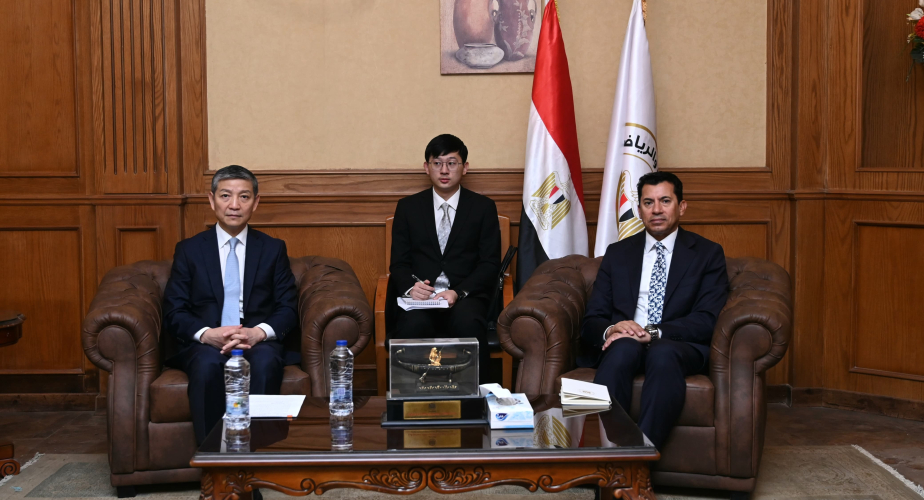 Minister of Youth and Sports Discusses Strengthening Cooperation with Chinese Ambassador