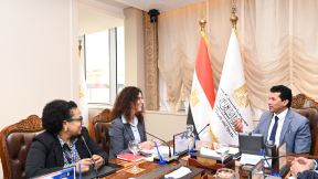 وزير الشباب والرياضة يلتقي بممثلي مكتب الأمم المتحدة