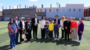 وفد "كويكا" KOICA " الكوري يتفقد مراكز شباب الإسكندرية لتنفيذ برنامج WFK لإيفاد متطوعين كوريين لمراكز الشباب