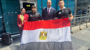 وفد رسمي يستقبل بعثة مصر المشاركة في بطولة العالم تحت 23 للإسكواش بباكستان