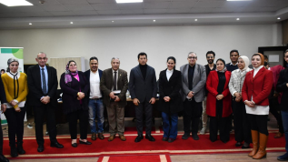 وزير الشباب والرياضة يتفقد لجنة تحكيم حاضنة أعمال التكنولوجيا الرياضية  MOYS