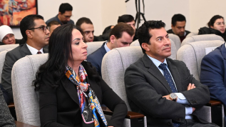 وزيرا الرياضة والتضامن  يشهدان المؤتمر الصحفي للبعثة المصرية المشاركة في الألعاب العالمية الشتوية للأولمبياد الخاص