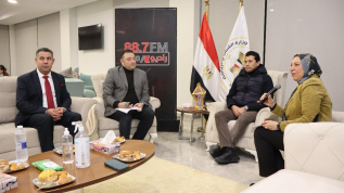 7 سنوات من الانجازات يتحدث عنها وزير الشباب والرياضه فى خيمة راديو مصر  بالاسمرات