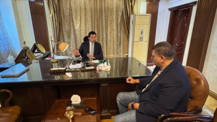 وزير الشباب والرياضة يبحث مع رئيس الاتحاد المصري لكرة اليد خطط تطوير اللعبة وإعداد المنتخبات