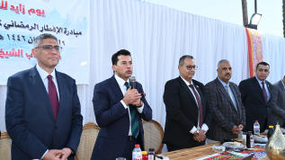 وزير الرياضة ومحافظ الجيزة يشاركان في مبادرة الإفطار الرمضاني لمراكز التخاطب وتنمية المهارات