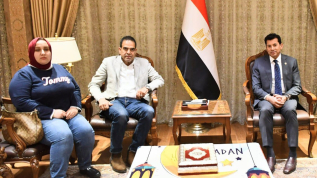 وزير الشباب والرياضة يستقبل أسرة لاعب الإسكواش محمد زكريا ويؤكد دعم الأبطال الرياضيين