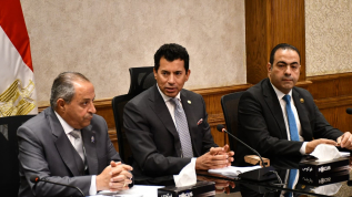 وزير الرياضة يلتقي محافظ بورسعيد ورئيس لجنة الشباب والرياضة بمجلس النواب ومسؤولي شركة وادي النيل