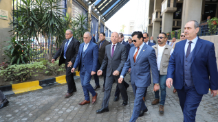 وزير الشباب  ومحافظ القاهرة يتفقدان بدء إنشاء ممشى رياضي بمدينة نصر