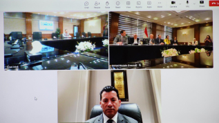 وزير الشباب والرياضة يتابع إجراء المقابلات الشخصية للمتقدمين لمنحة ناصر للقيادة الدولية للنسخة الخامسة