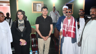 وزير الشباب والرياضة يلتقي عدد من شيوخ القبائل وأعضاء مجلسي النواب والشيوخ بشلاتين