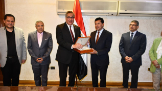 وزير الشباب والرياضة يشهد توقيع بروتوكول تعاون مع جامعة حورس