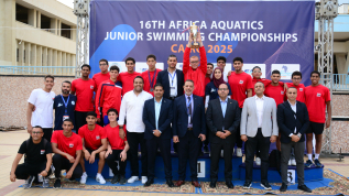 منتخب الناشئين للسباحة يحصد 30 ميدالية ويفوز بالبطولة الأفريقية بالقاهرة