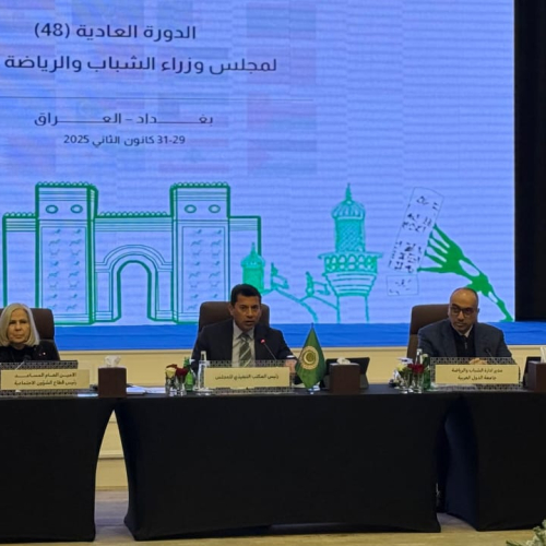 وزير الشباب والرياضة يترأس اجتماع الدورة (71) للمكتب التنفيذي لمجلس وزراء الشباب والرياضة العرب