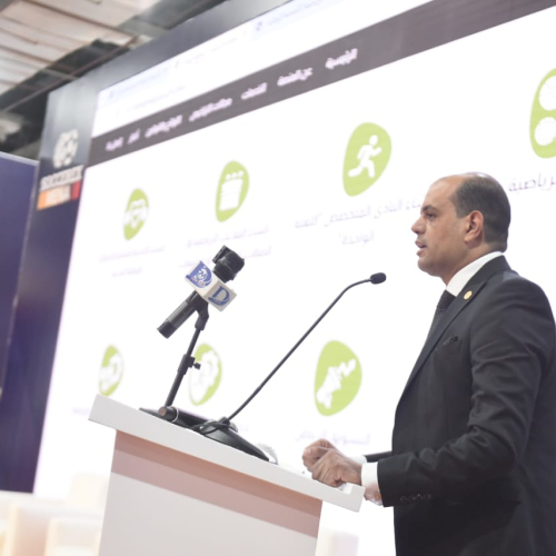 بالصور . . وزير الشباب والرياضة يدشن المنصه الوطنية الرياضية للخدمات الرقمية