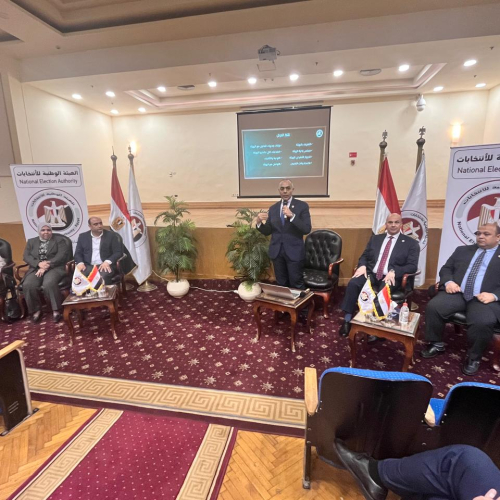 اتحاد بشبابها في زيارة توعوية إلى الهيئة الوطنية للانتخابات تحت شعار "نحو تنمية شبابية سياسية"