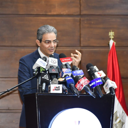 وزير الشباب يشهد توقيع بروتوكول تعاون مع نقابة الإعلاميين