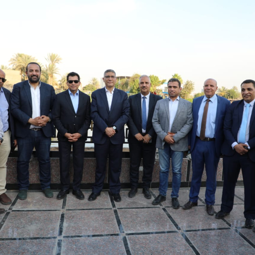 وزير الرياضة ومحافظ الجيزة يفتتحان ملاعب نادي الصحفيين النهري